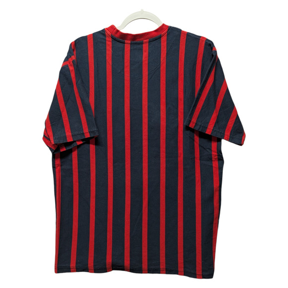 Karl Kani Brooklyn NY Striped Streetwear T shirt - Picture 2 of 4